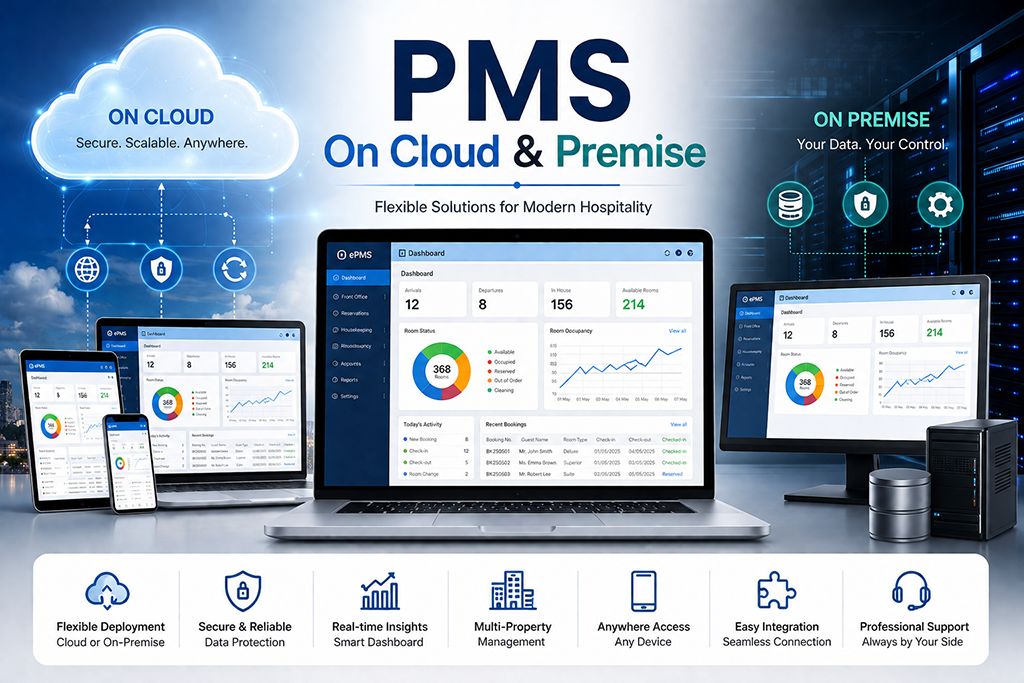 PMS On Cloud & Premise