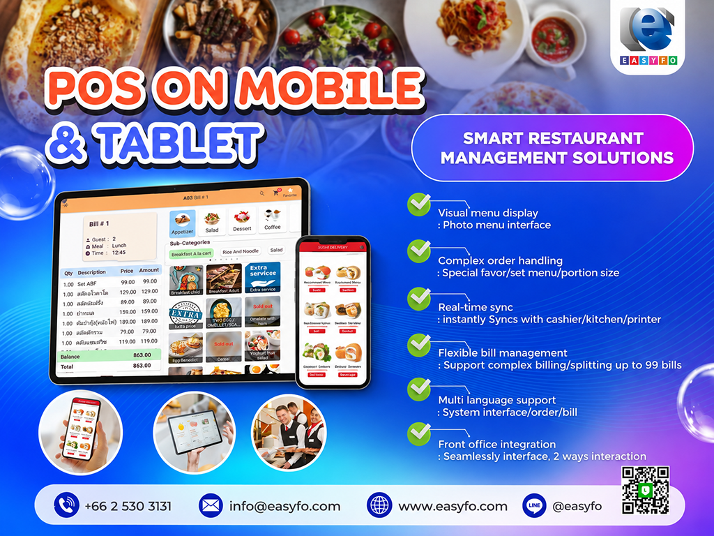 POS On Mobile & Tablate
